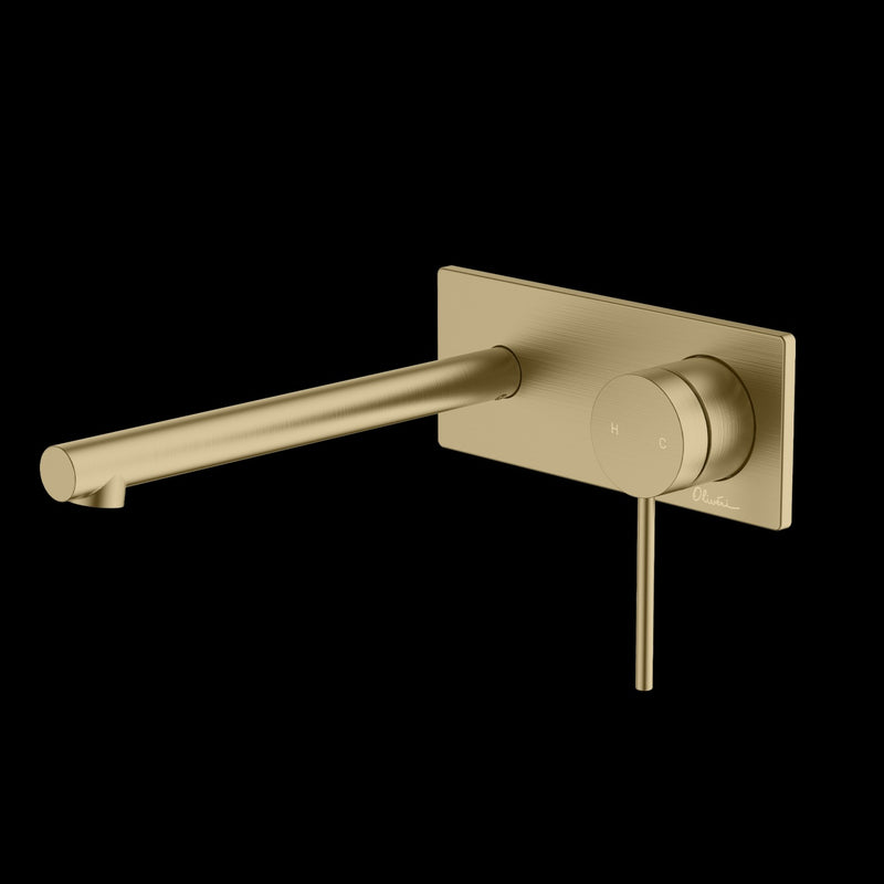 Oliveri Venice Straight Wall Mixer Set