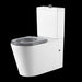 Oliveri Vienna Back To Wall Care Toilet Suite With Grey Seat and Buttons