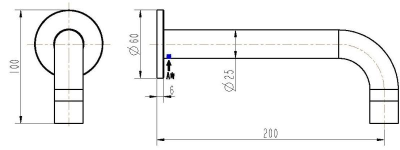 Modern National Villa Bath Spout