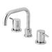 Phoenix Vivid Pin Lever Basin Set Swivel Squareline Outlet – Lead Free
