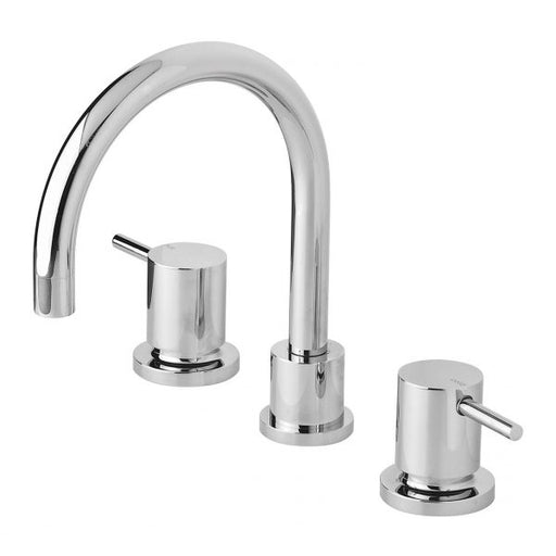 Phoenix Vivid Pin Lever Basin Set Swivel Gooseneck Outlet – Lead Free