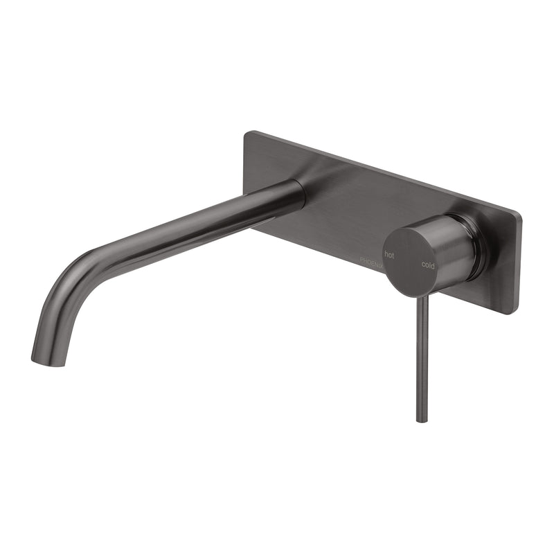 Phoenix Vivid Slimline SwitchMix Wall Basin / Bath Mixer Set 230mm (Complete Kit) – Lead Free