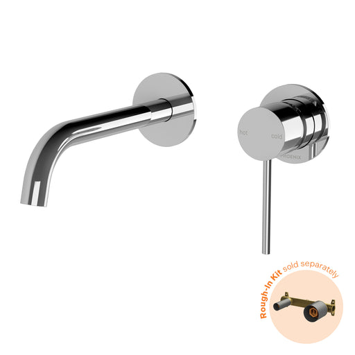 Phoenix Vivid Slimline SwitchMix Wall Basin / Bath Mixer Set 60mm Backplates (Fit-Off Kit Only) – Lead Free