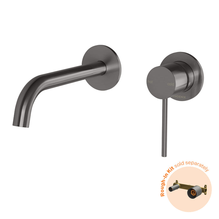 Phoenix Vivid Slimline SwitchMix Wall Basin / Bath Mixer Set 60mm Backplates (Fit-Off Kit Only) – Lead Free