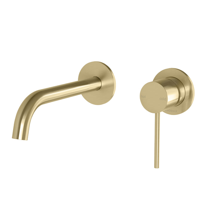 Phoenix Vivid Slimline SwitchMix Wall Basin / Bath Mixer Set 60mm Backplates (Complete Kit) – Lead Free