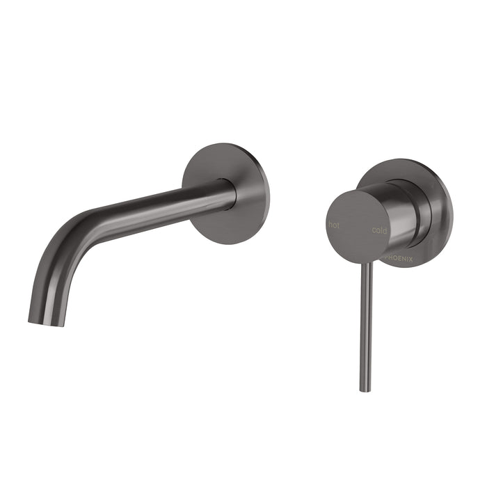 Phoenix Vivid Slimline SwitchMix Wall Basin / Bath Mixer Set 60mm Backplates (Complete Kit) – Lead Free