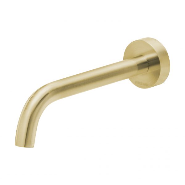 Phoenix Vivid Slimline Wall Bath Outlet 180mm Curved – Lead Free