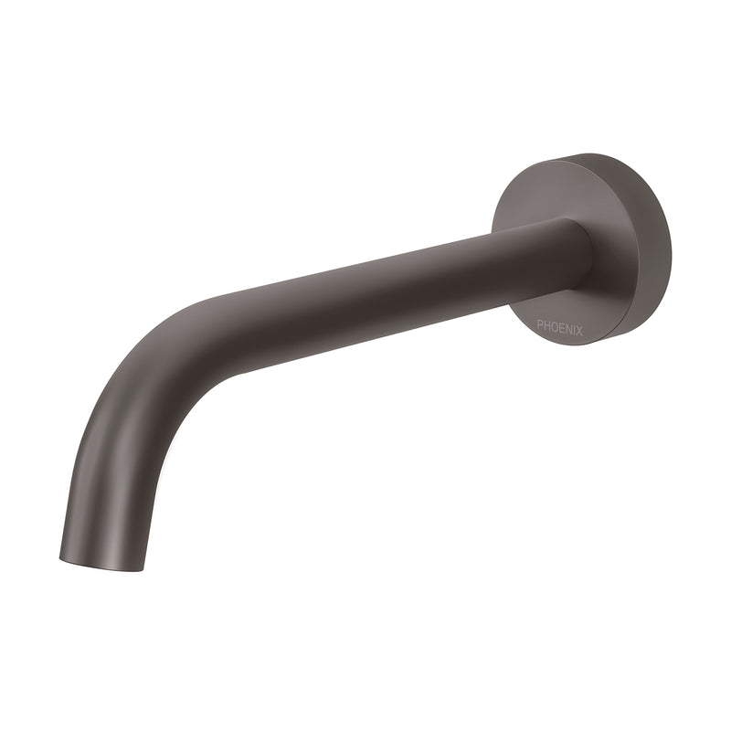 Phoenix Vivid Slimline Wall Bath Outlet 180mm Curved