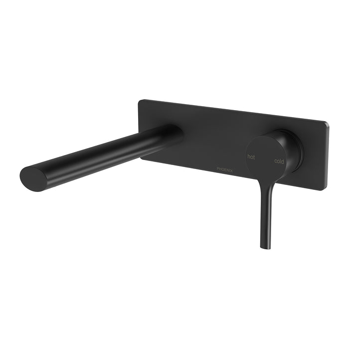 Phoenix Vivid Slimline Oval SwitchMix Wall Basin / Bath Mixer Set 175mm (Complete Kit) – Lead Free