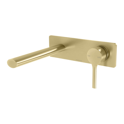 Phoenix Vivid Slimline Oval SwitchMix Wall Basin / Bath Mixer Set 175mm Fit-Off Kit