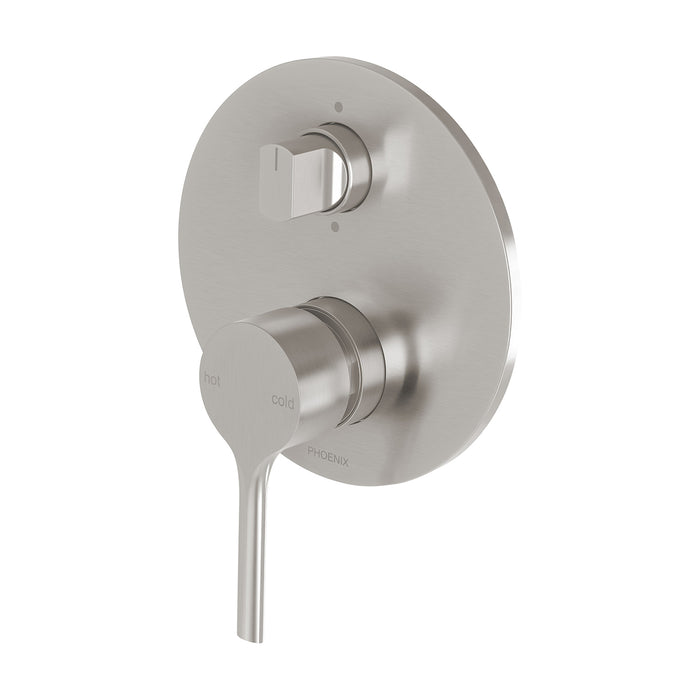 Phoenix Vivid Slimline Oval SwitchMix Shower / Bath Diverter Mixer (Complete Kit)