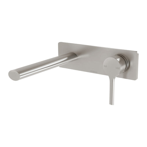 Phoenix Vivid Slimline Oval Wall Basin Mixer Set 175mm