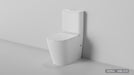Zumi Vera Extra High Whirlpool Flushing Back to Wall Toilet Suite