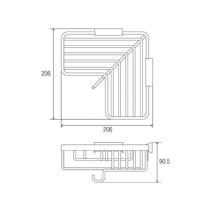 Conserv Corner Basket Medium