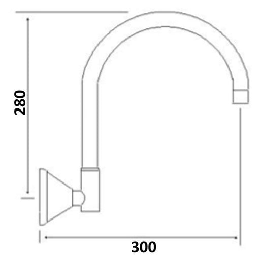 Millennium Waterfall Wall Spa Spout