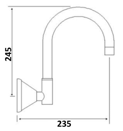 Millennium Waterfall Wall Spa Spout