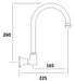 Millennium Tradesman Wall Spa Spout