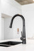 Meir Round Pull Out Kitchen Mixer Tap