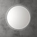 Aulic Windsor Round LED Mirror 900mm matte black