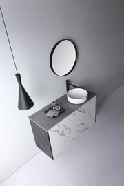 DOVE MATTE BLACK ABOVE COUNTER BASIN 360*360*120MM