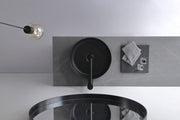 DOVE MATTE BLACK ABOVE COUNTER BASIN 360*360*120MM