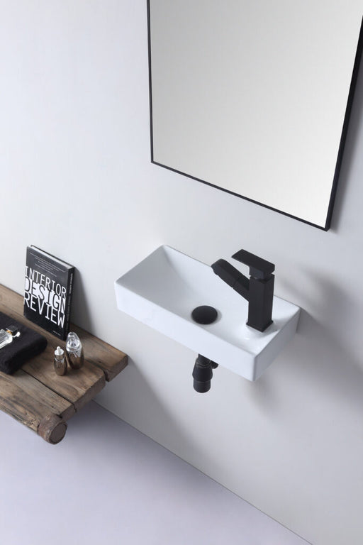 Aulic Tyrrell Wall Hung Basin 445x200x95mm