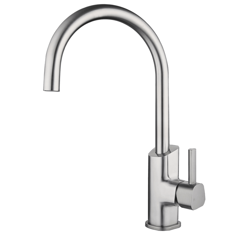 X-CLASS Stainless Steel Gooseneck XPRESSFIT Mixer with Geometric Body & Handle