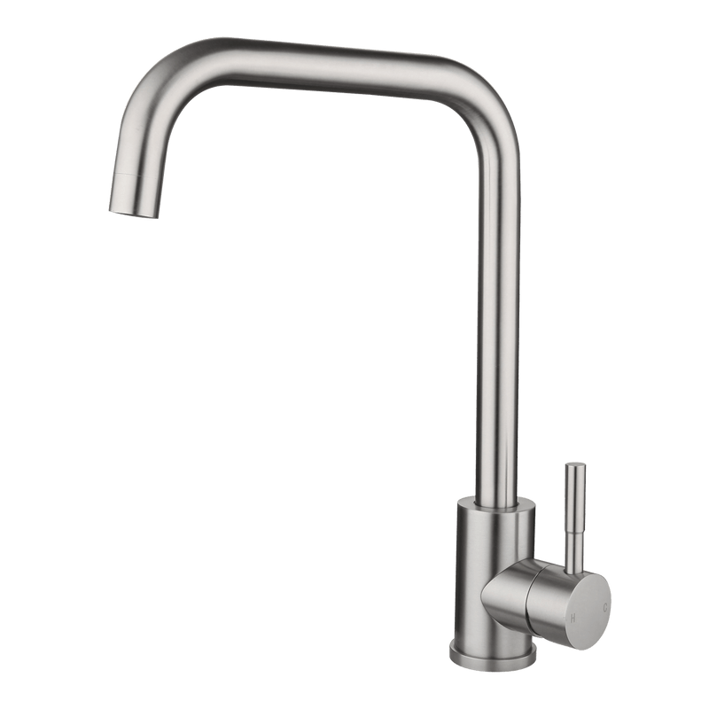XON Stainless Steel Square Gooseneck XPRESSFIT mixer