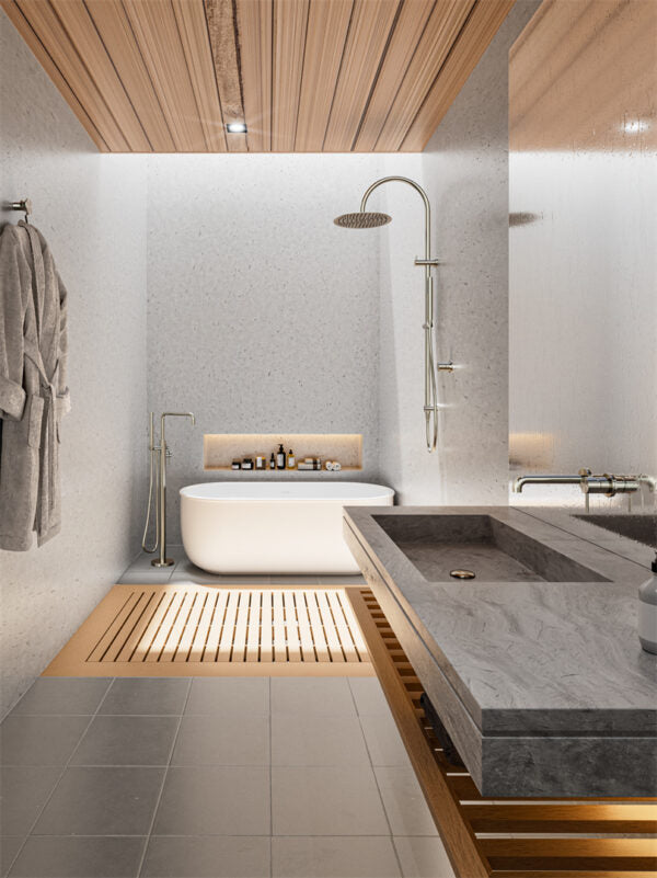 Nero Zen SS316L Twin Shower