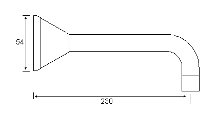 Millennium Waterfall Bath Spout