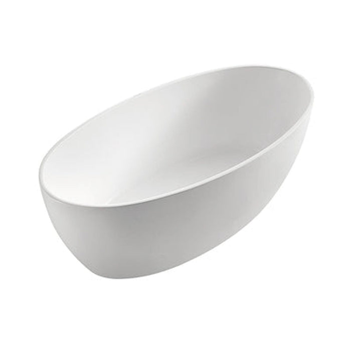 BNK NAGA BTT-1700 Oval Freestanding Bath Gloss White