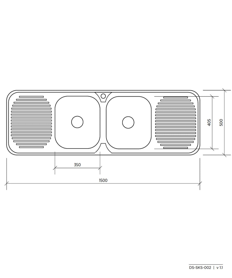 SEIMA Acero 002 Stainless Steel Sink