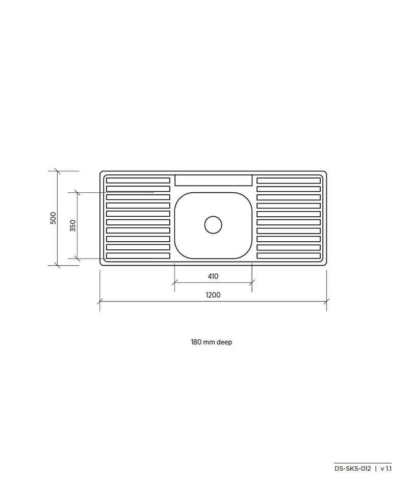 SEIMA Acero 012 Stainless Steel Sink