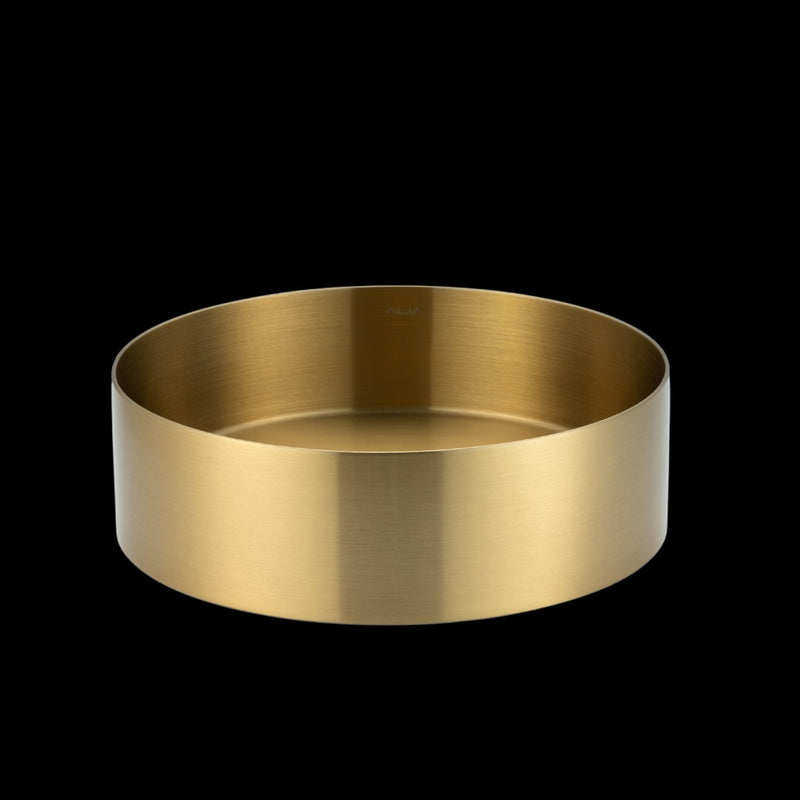 Alia Stainless Steel Round Basin – Modern Bathroom Sink