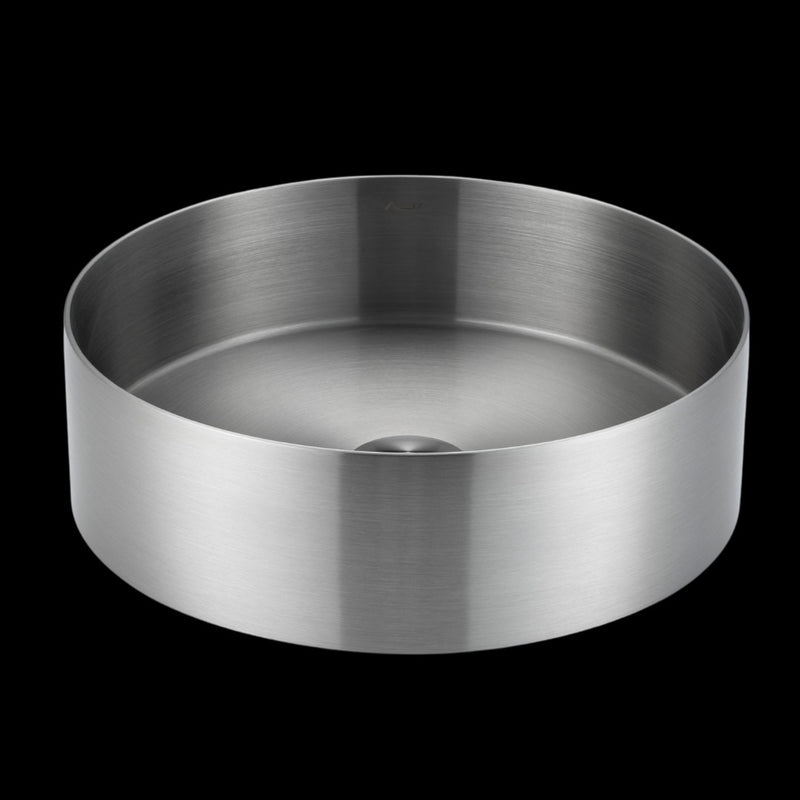 Alia Global Stainless Steel Round Basin – Modern Bathroom Sink