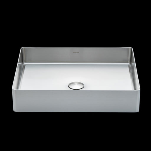 Alia Global Stainless Steel Rectangular Basin – Modern Bathroom Sink