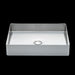 Alia Global Stainless Steel Rectangular Basin – Modern Bathroom Sink
