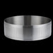 Alia Textured Stainless Steel Round Basin – Modern Bathroom Sink