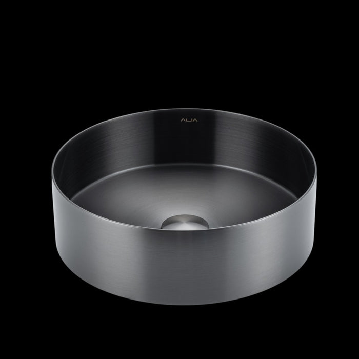 Alia Stainless Steel Round Basin – Modern Bathroom Sink