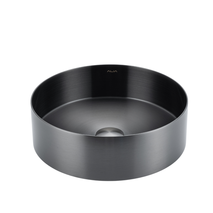 Alia Global Stainless Steel Round Basin – Modern Bathroom Sink