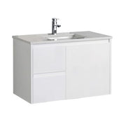 Aulic Alice Wall Hung Finger Pull Cabinet 750mm