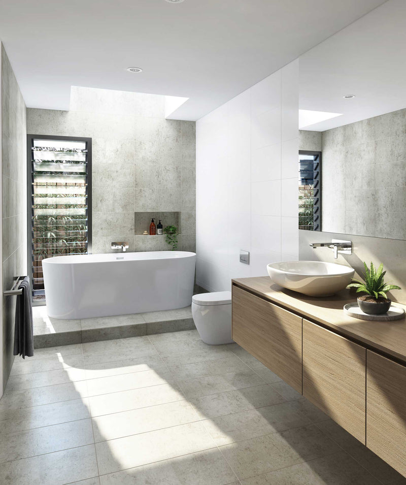 SEIMA Arko Floor Mount - White Gloss - choice of seats Clean Flush, Nanoglaze