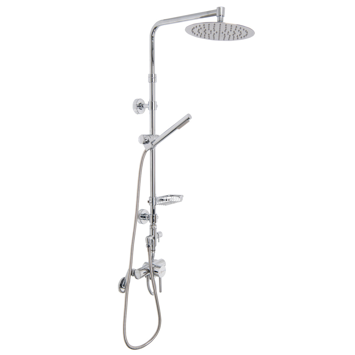 Quoss Shower – Twin Rainfall Shower, Rectangle/Round | Clifton ...