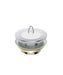 SEIMA Bath Plug + Waste Chrome waste and white rubber plug 40mm