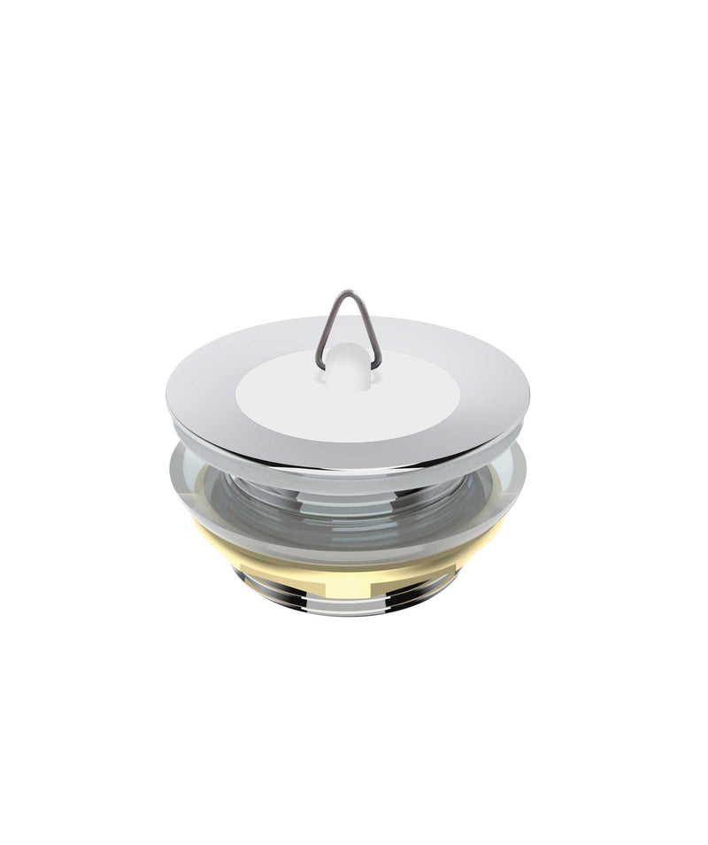 SEIMA FlexiWaste Bath Kit + Waste, White Plug