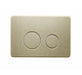 Java Round Stainless Steel Flush Plate Brushed Gold