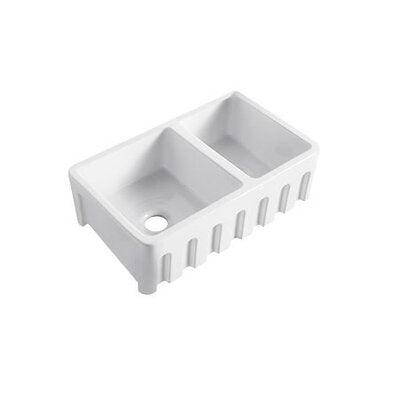 BNK Farm Sink Ribbed Front Single Bowl