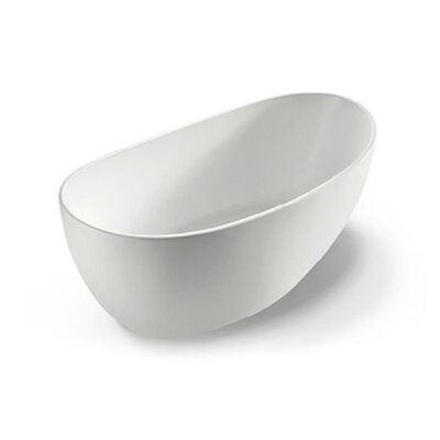 BNK Naga BTG-1700 Boat Shape Freestanding Bath Gloss White