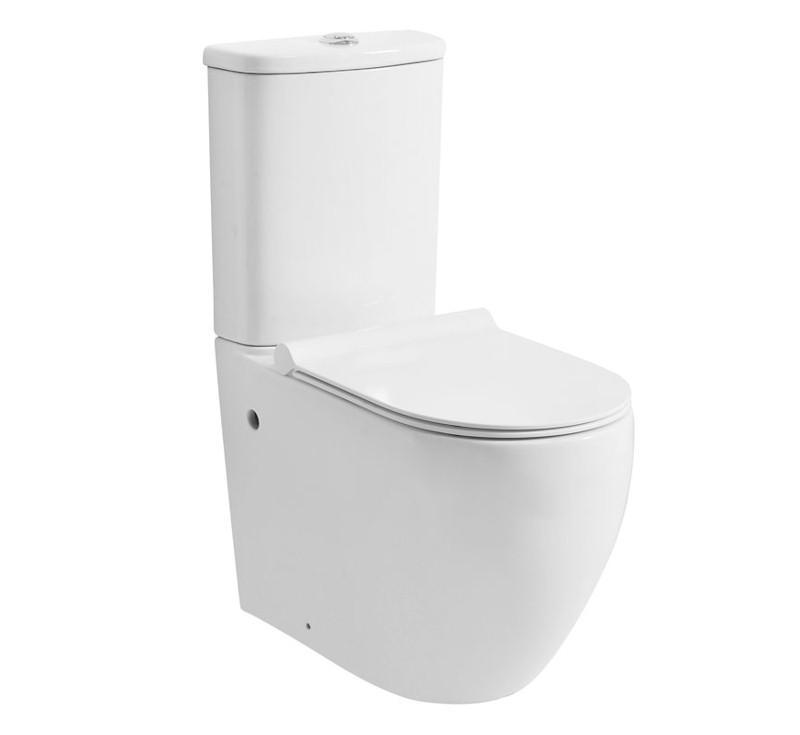 Zumi Donna Rimless Wall Faced Toilet Suite