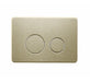 Java Round Stainless Steel Flush Plate Brushed Gold